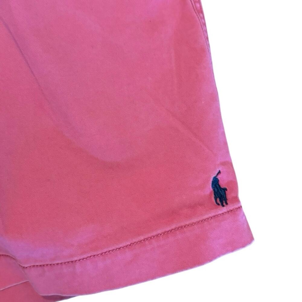 Polo Ralph Lauren Short Mens XL Pink High Rise Elastic Waist Stretch Classic Fit - Picture 4 of 6